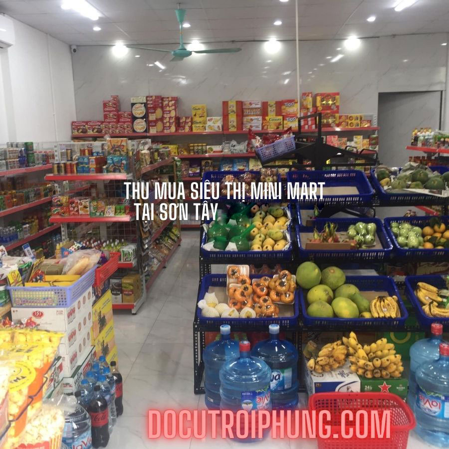 Thu Mua Siêu Thị Minimart Tại Sơn Tây Uy Tín Giá Tốt